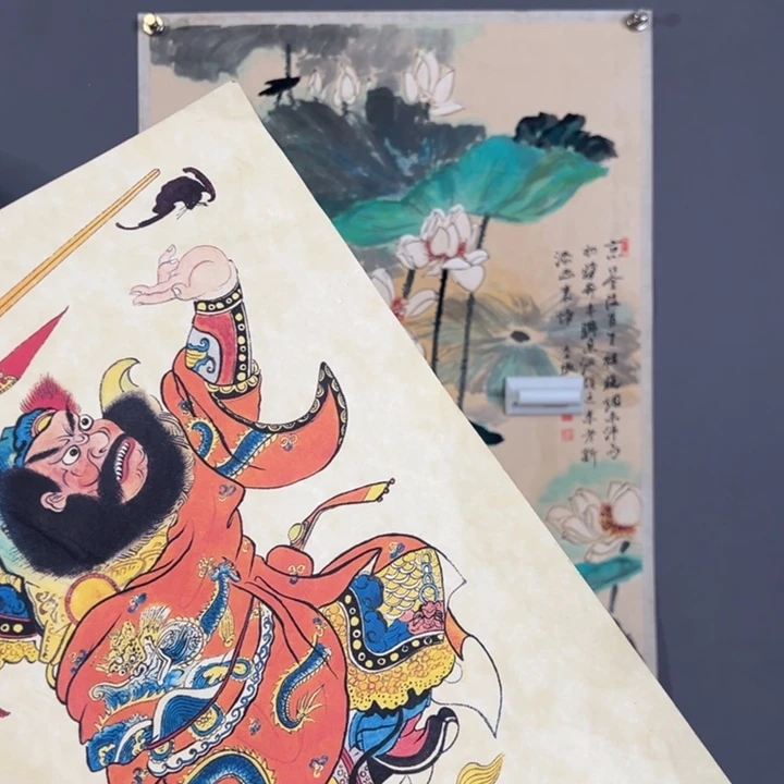 齐****馆年画画作品欣赏与