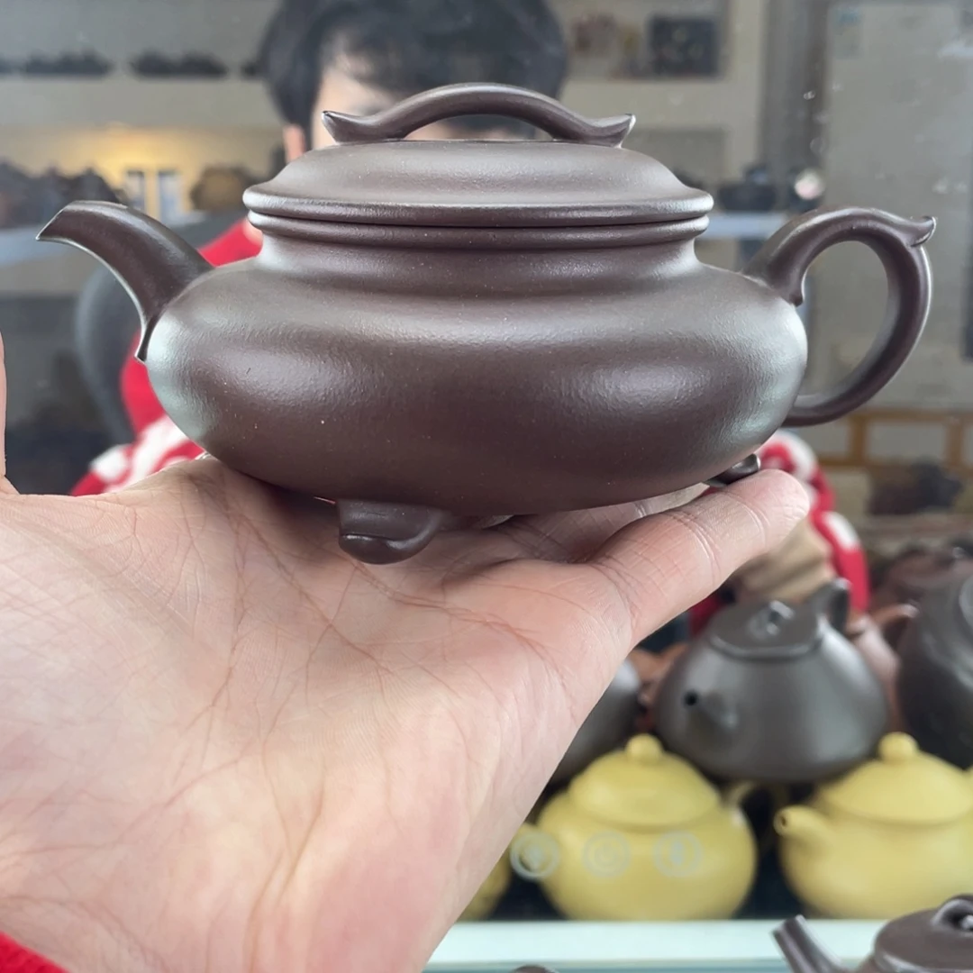 紫砂茶壶260cc老天青茶壶