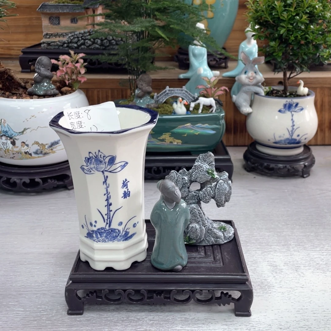 陶瓷紫砂花盆抢购浮力