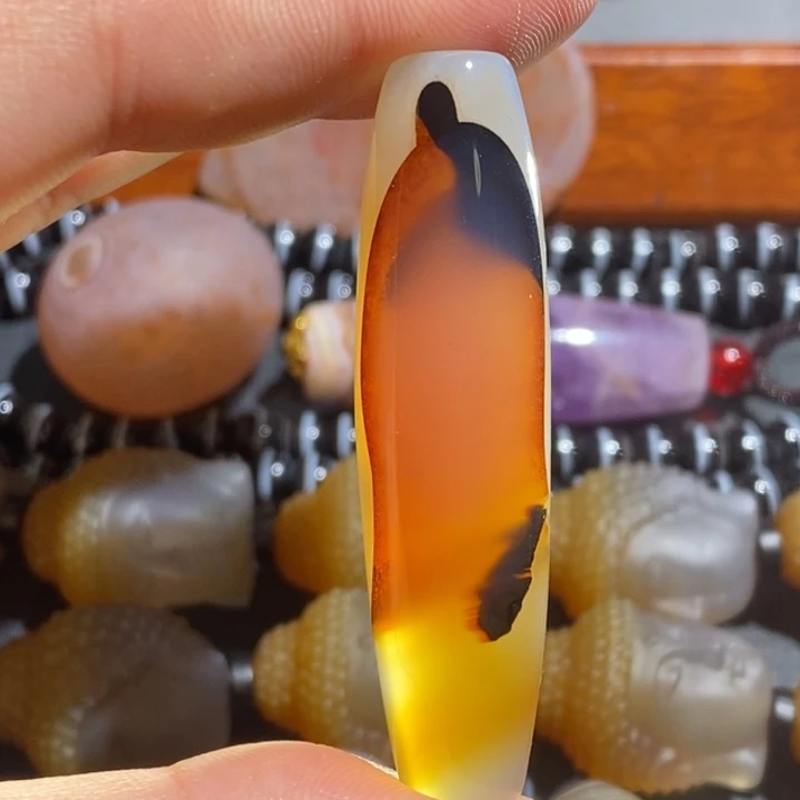 玛瑙/玉髓未镶嵌项链