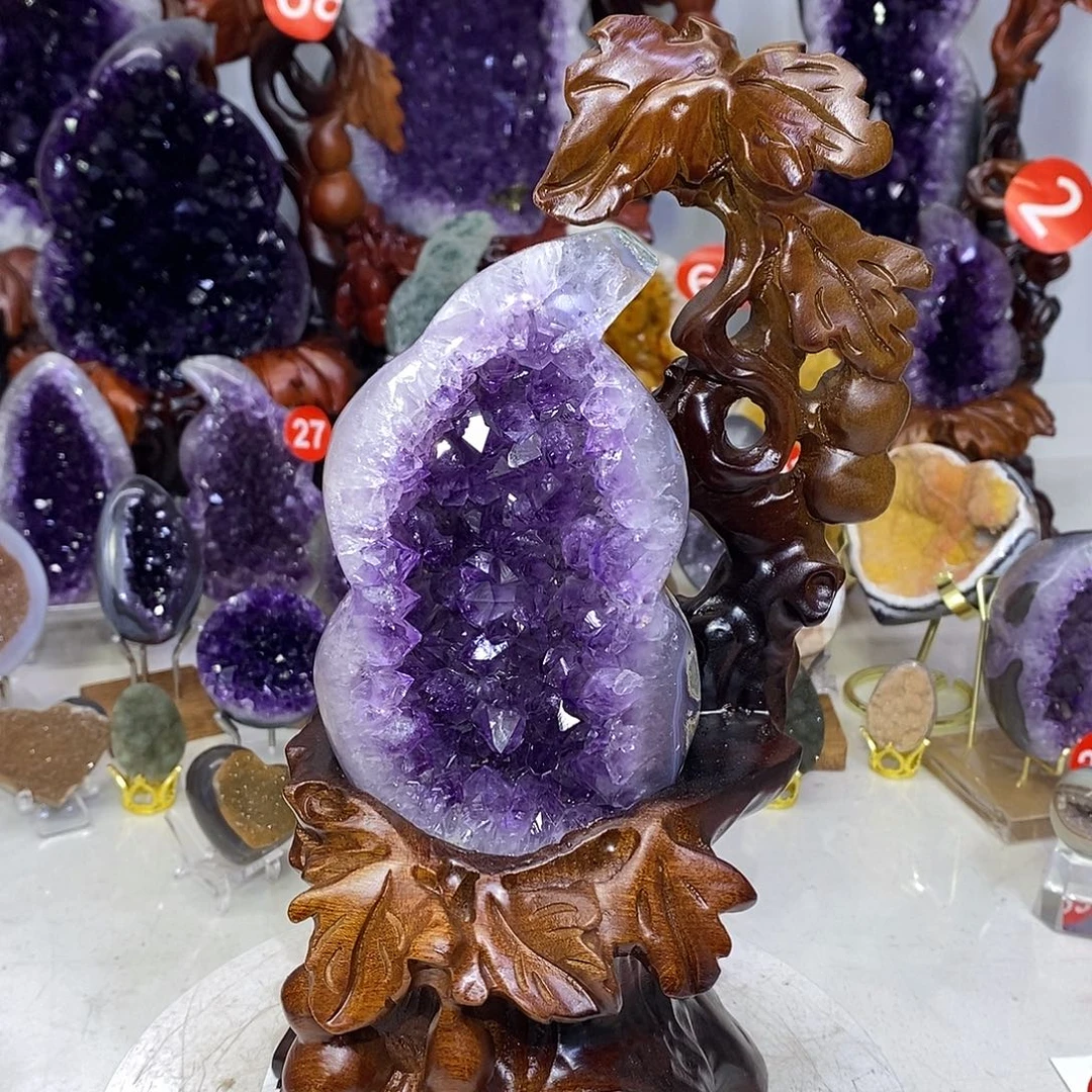 大型摆件（非配饰）未镶嵌紫晶