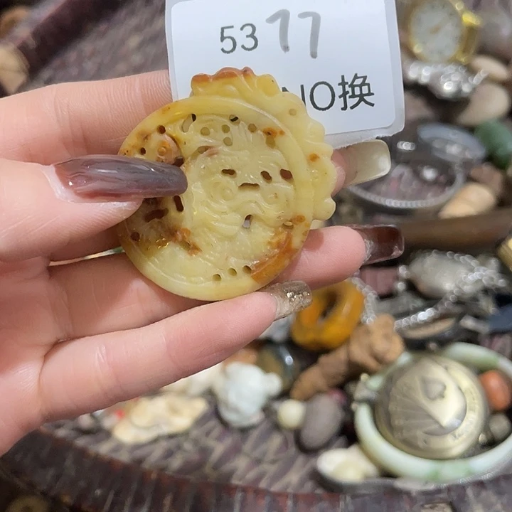 千***缘瓷片5377号工艺品