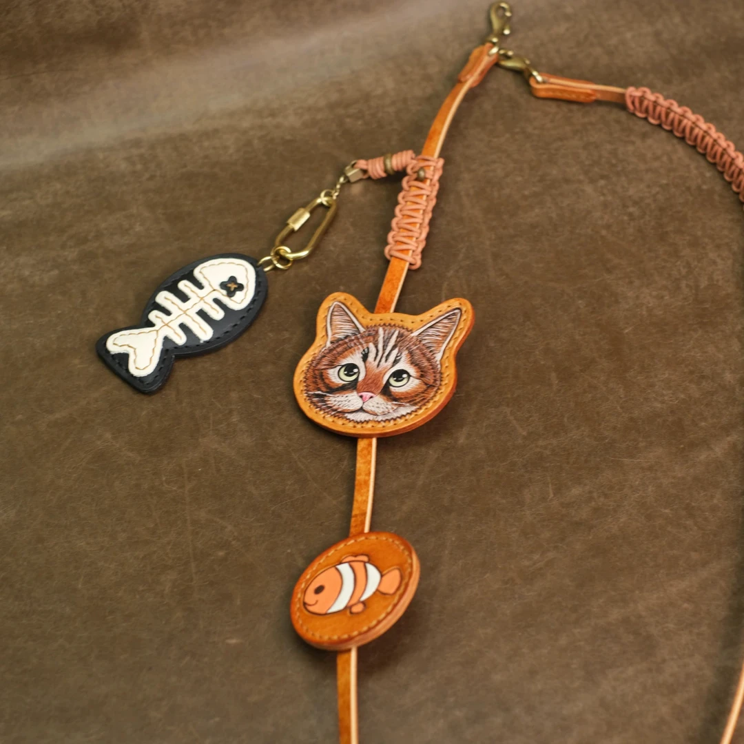 2025秋冬新款【奶猫尼莫肩带】手机链 肩带