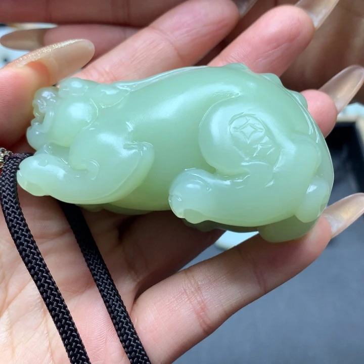 颈饰未镶嵌和田玉木**爷