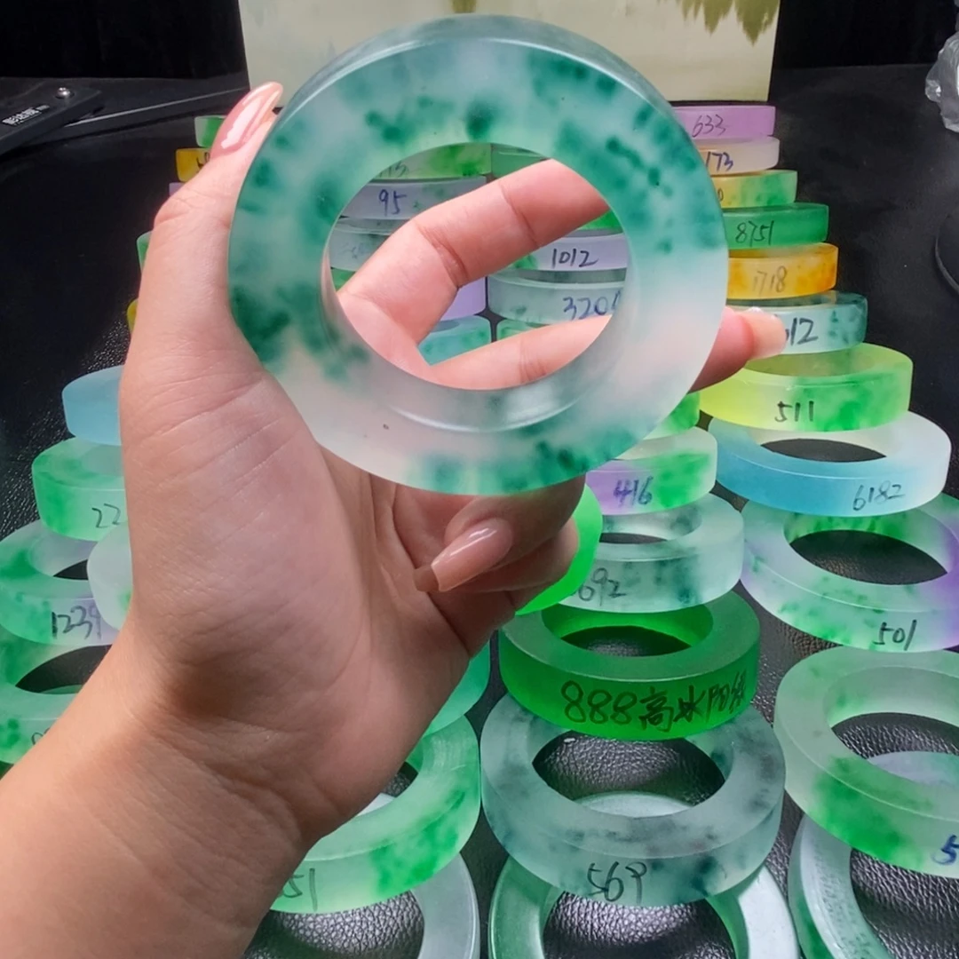 安***哥玉百搭时尚独龙翠手镯