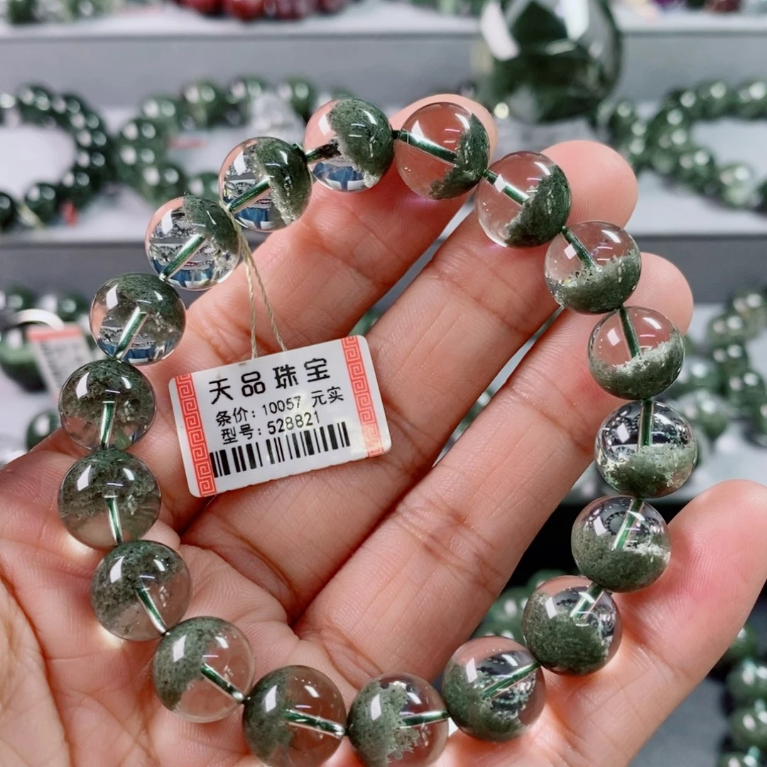 水晶手链未镶嵌绿幽灵手链528821