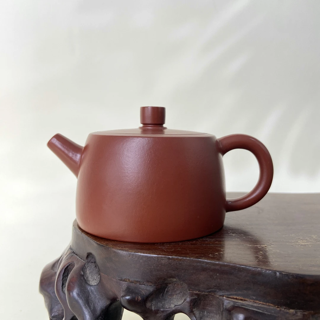 宜兴手工紫砂陶 （王小平）130cc茶壶GS4211-14