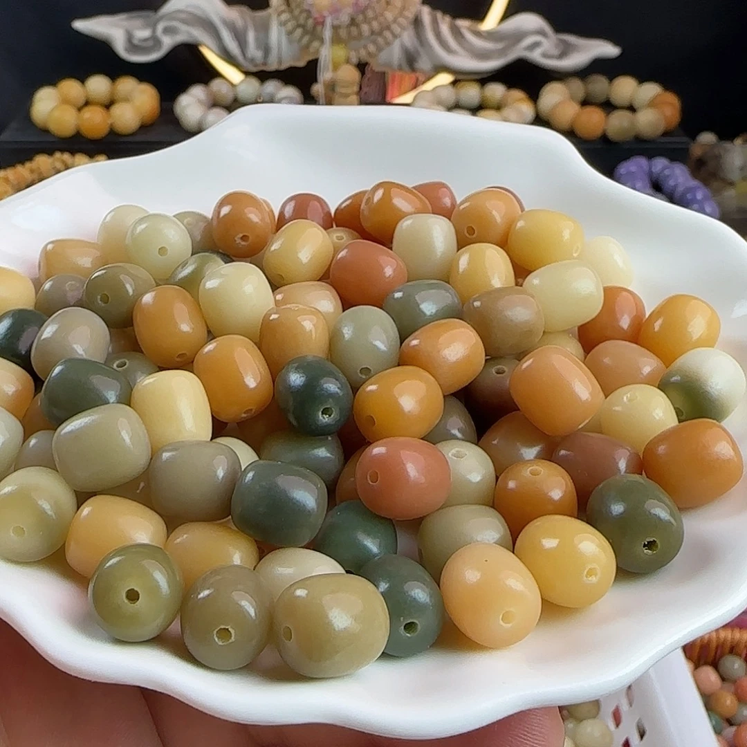 菩提根/象牙果手串卡12莫奈年糕100颗卡牌➕20颗