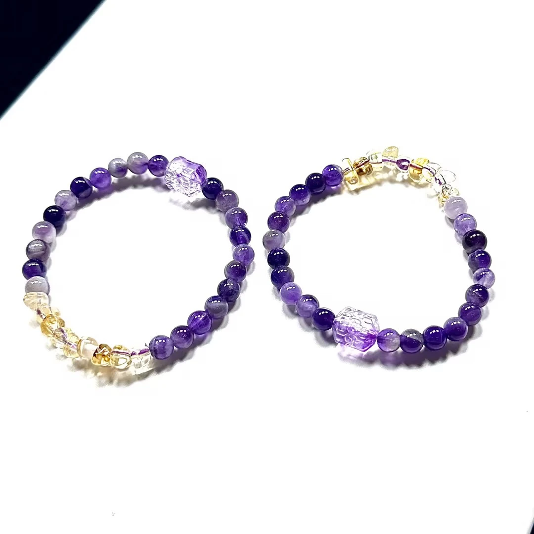 【ZM】紫极光DIY手串-约6mm（多样性发其一）