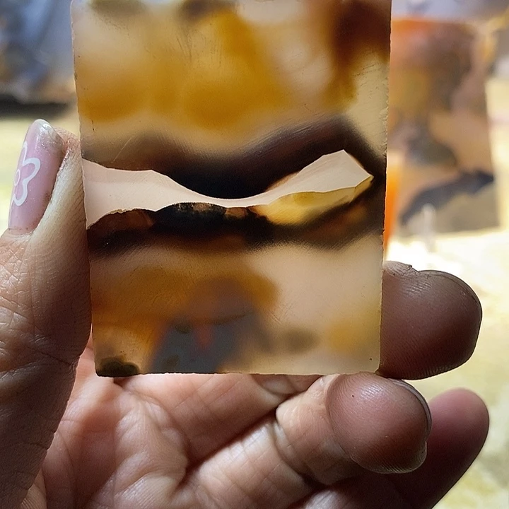 玛瑙/玉髓合金颈饰