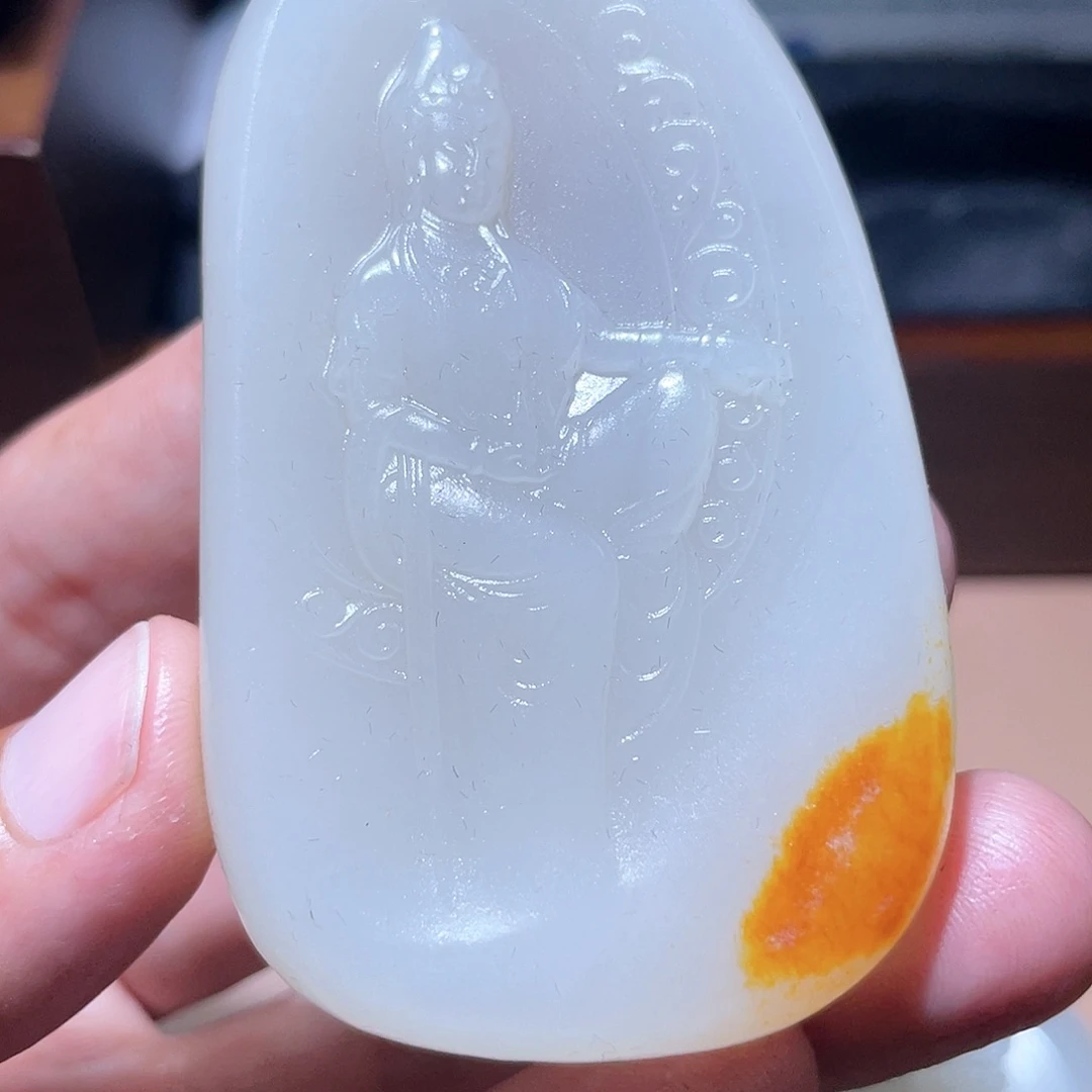 和田玉颈饰未镶嵌A7