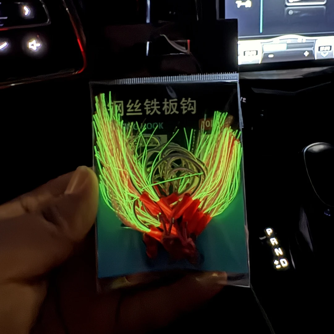 夜光钢丝铁板钩7x7软钢丝刷了环氧