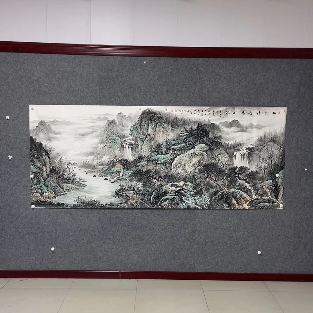 国画你****?小八尺画芯作品