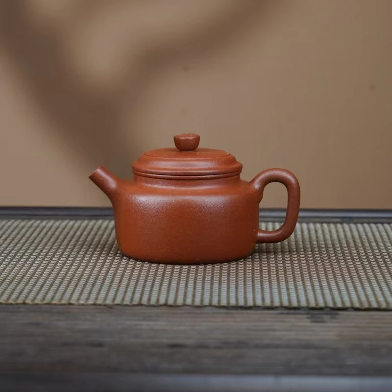 徐婷 朱泥【德钟】宜兴黄龙山原矿手工紫砂壶