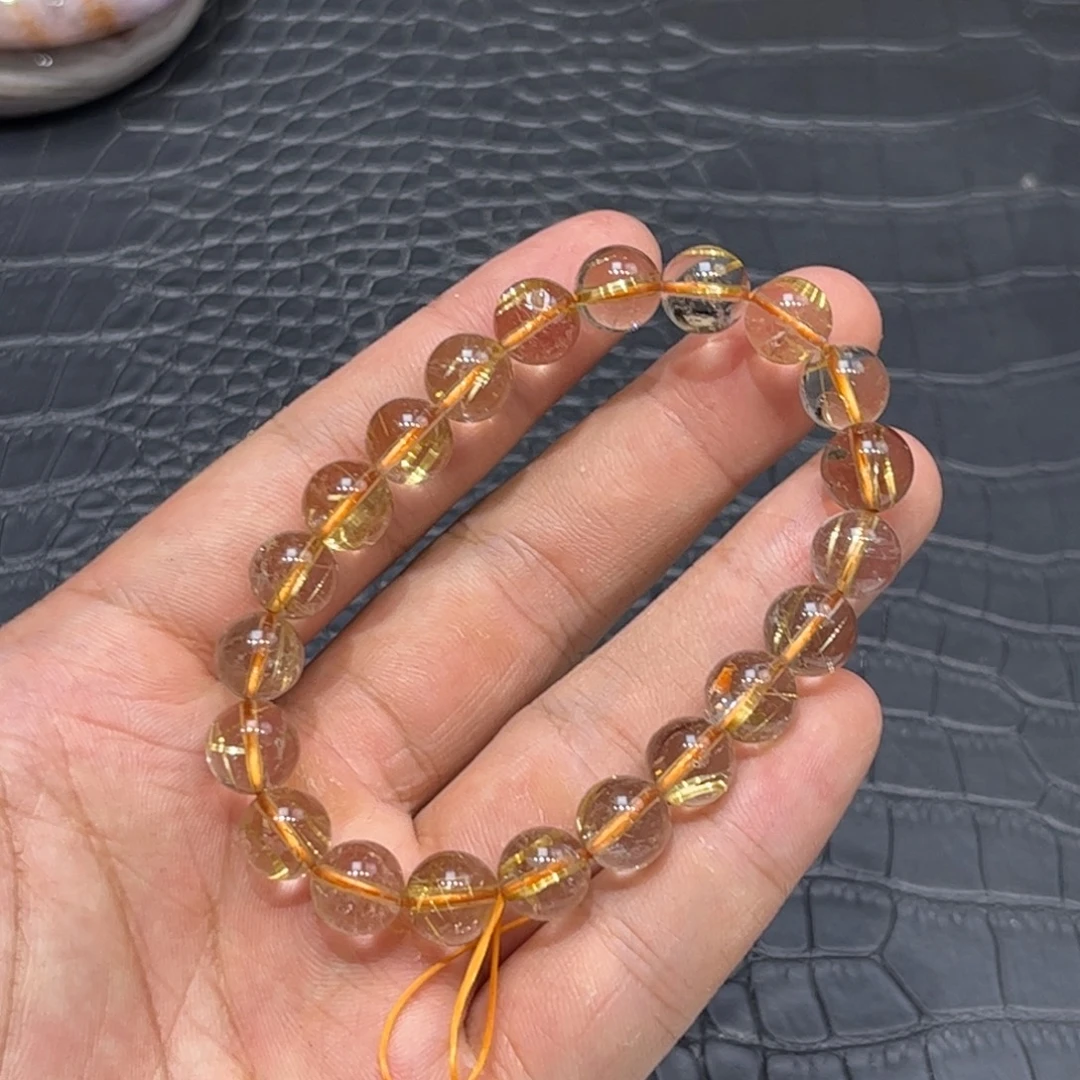未镶嵌手链水晶金发透体