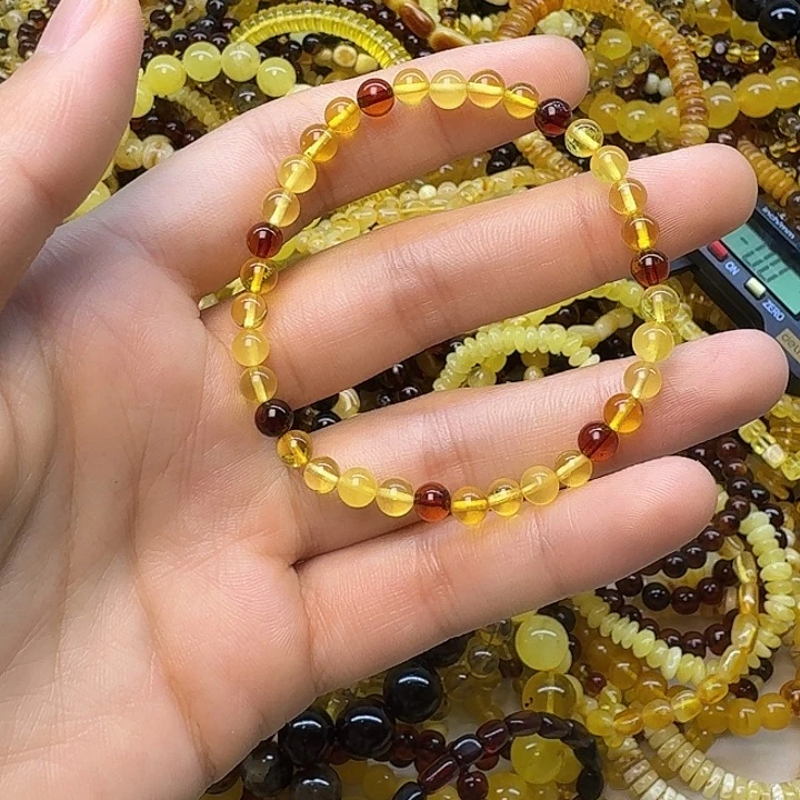 琥珀未镶嵌珠宝奇石