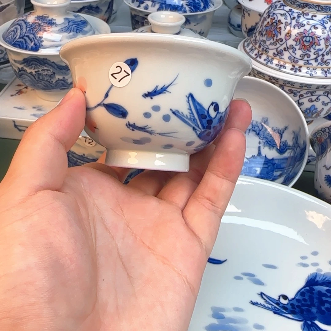 彦祖纯手工手绘茶具27