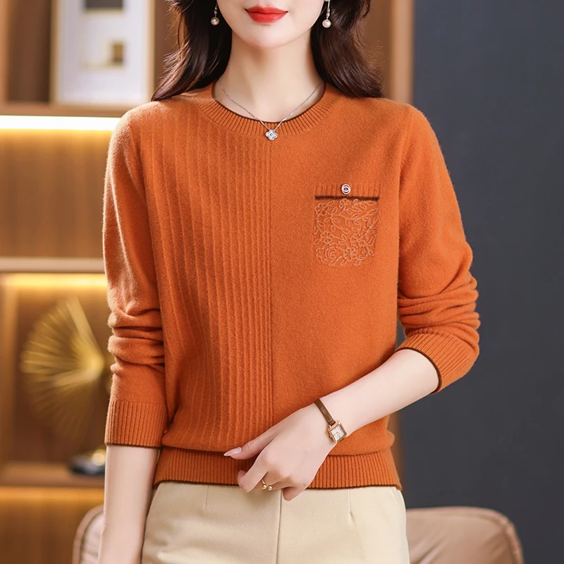 时尚针织开衫女2025年秋冬新款高级感百搭减龄洋气拉链毛衣外套