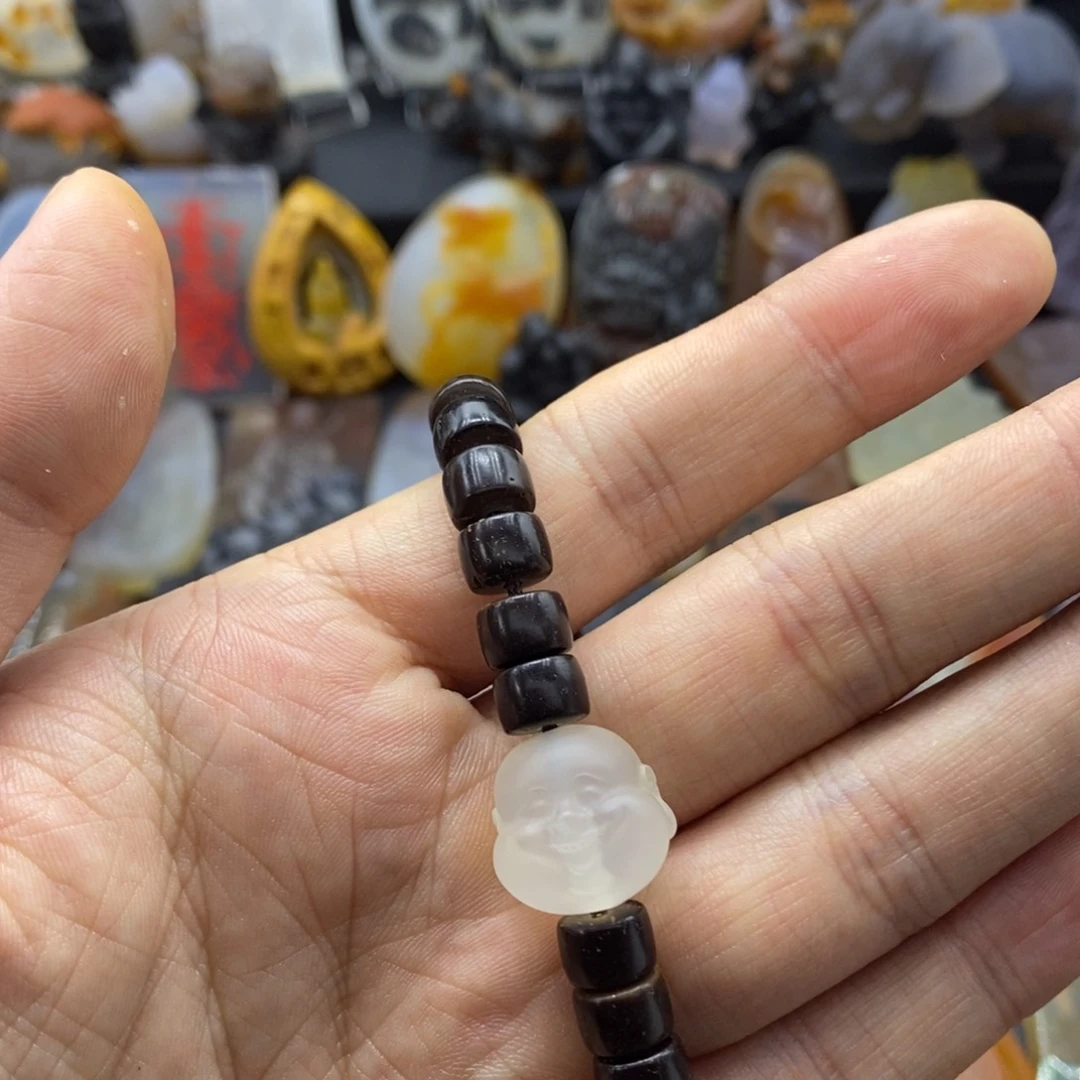 玛瑙/玉髓颈饰未镶嵌贾*海