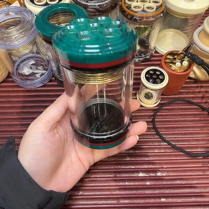 韩国绿七眼60蝈蝈罐