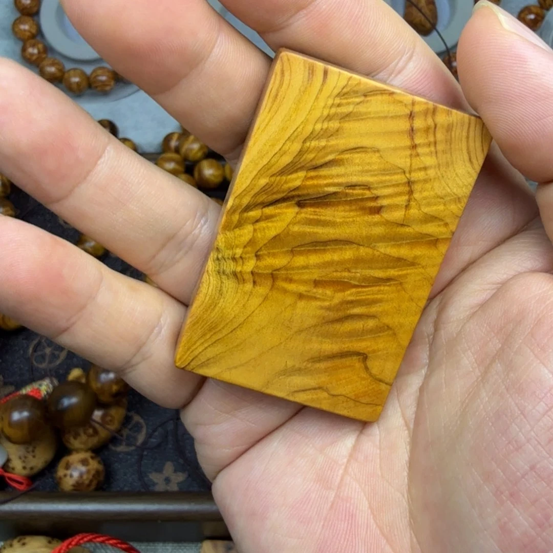 ***柏木（崖柏）水波无事牌