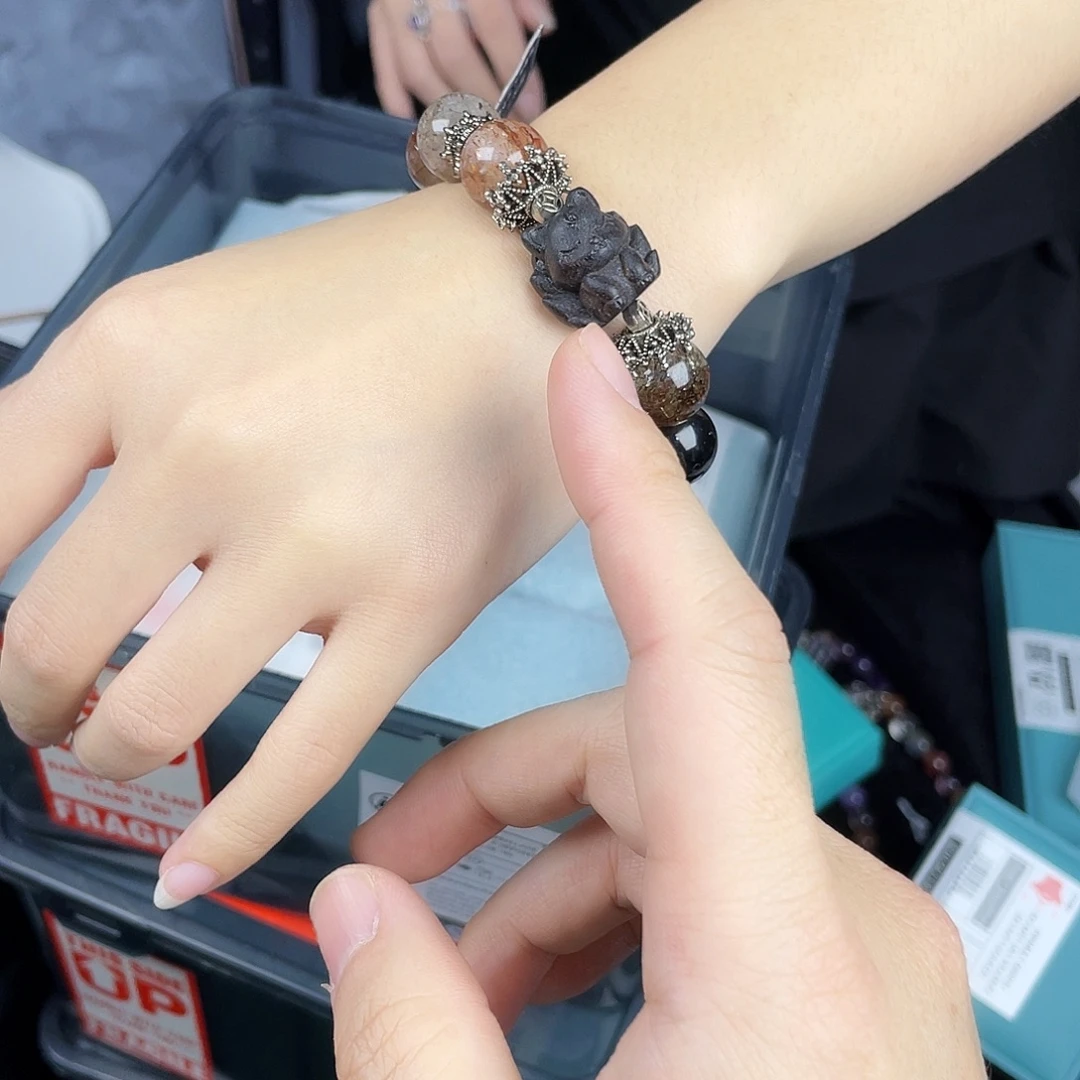 手链银S925镶嵌水晶
