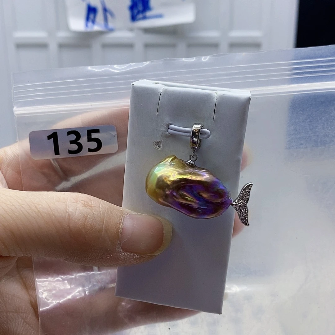 颈饰合金淡水珍珠