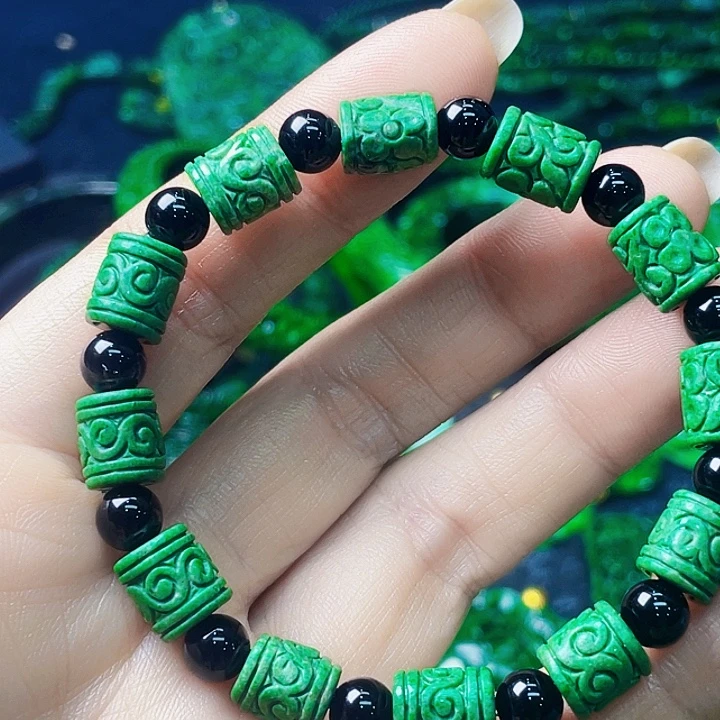 翡翠未镶嵌套链多样性