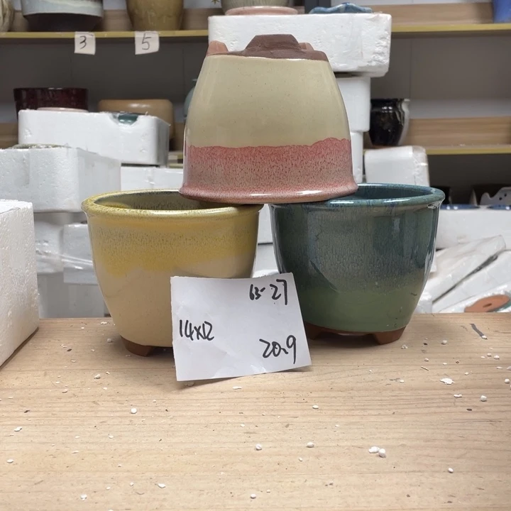 紫砂花盆多肉花盆微瑕27