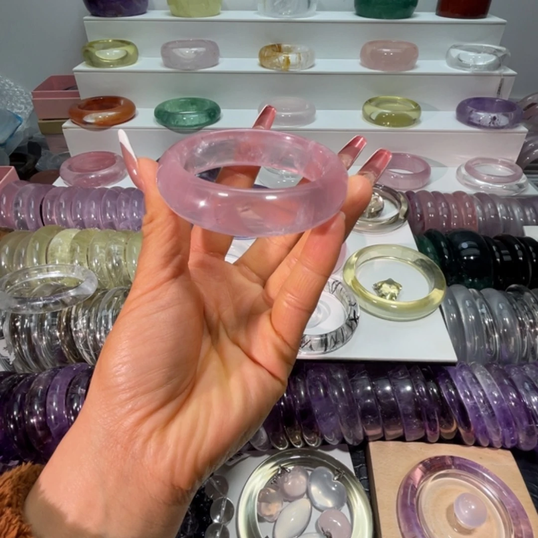 未镶嵌手镯水晶手镯56.6圈口10号