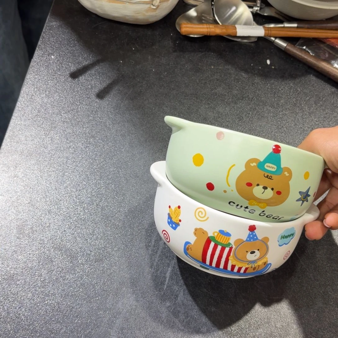 瓷两个小碗两个两个