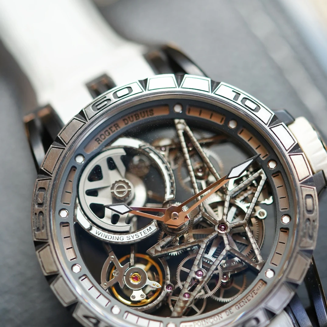 99新 ROGER DUBUIS/罗杰杜彼 罗杰杜比王者系列18年保卡