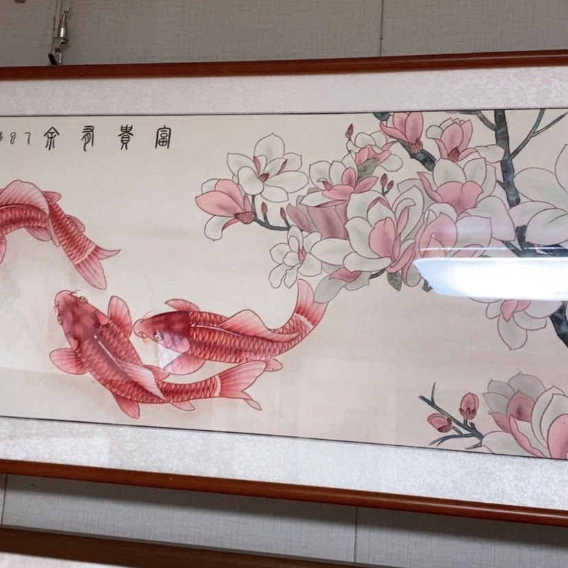 【闪购商品】国画手绘国画工笔带框