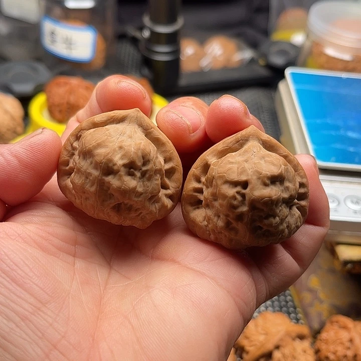 把件桃核全品三角蝉边38肚38