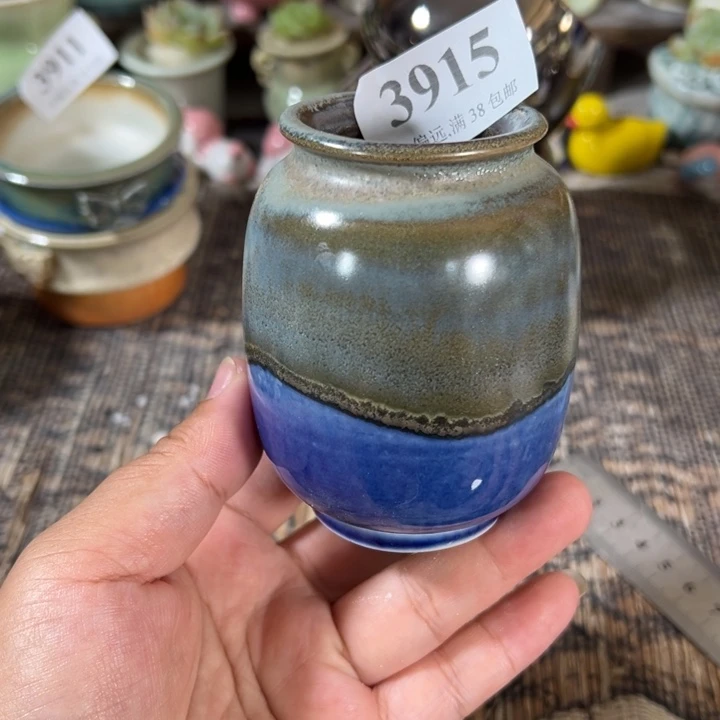 口4高8 手工花盆满30包邮