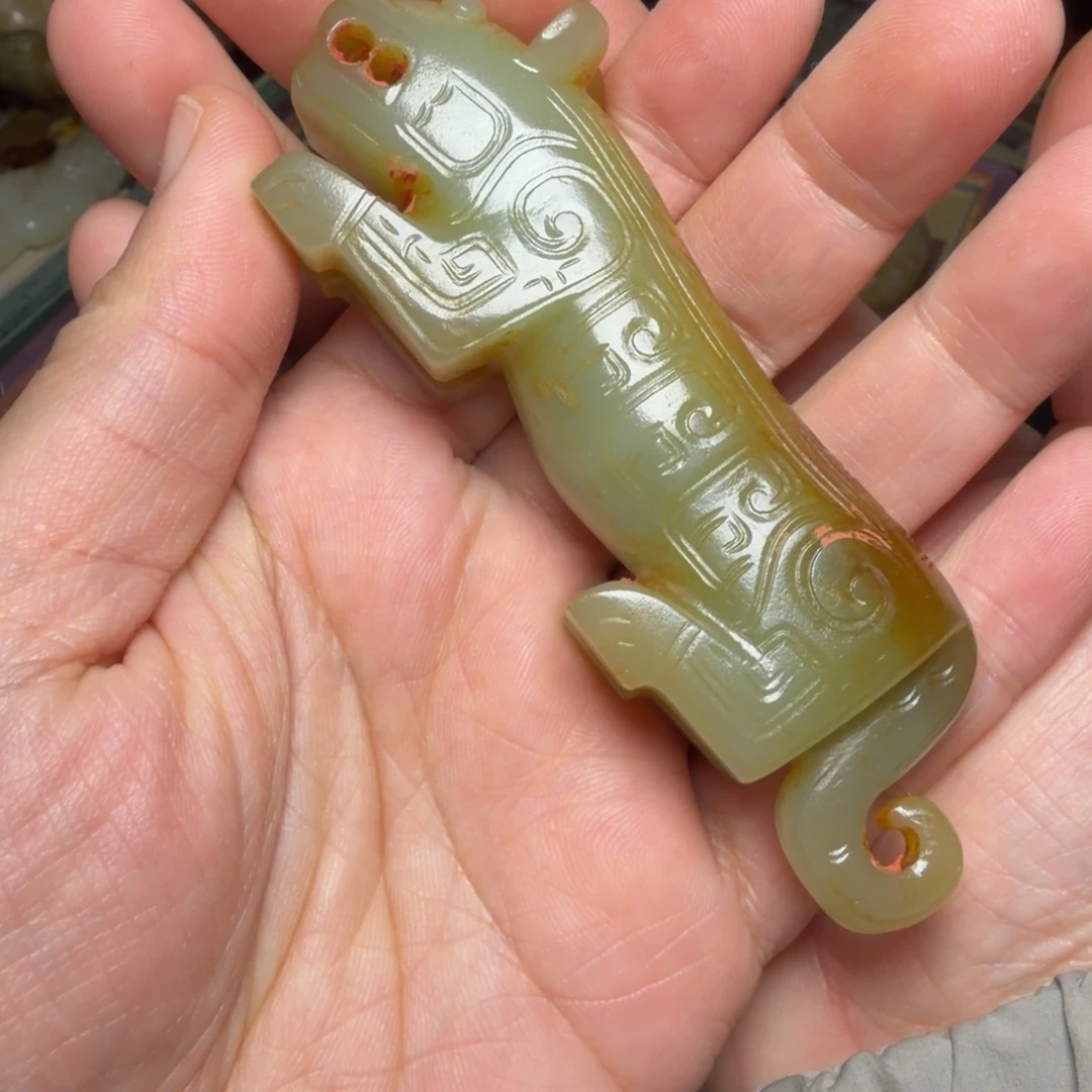 和田玉（糖玉）未镶嵌挂件