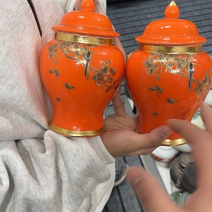 茶叶罐陶瓷家用储物罐瑕疵品介意勿拍