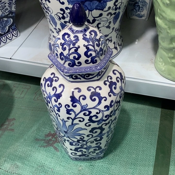摆件-**^摆件手绘釉下彩