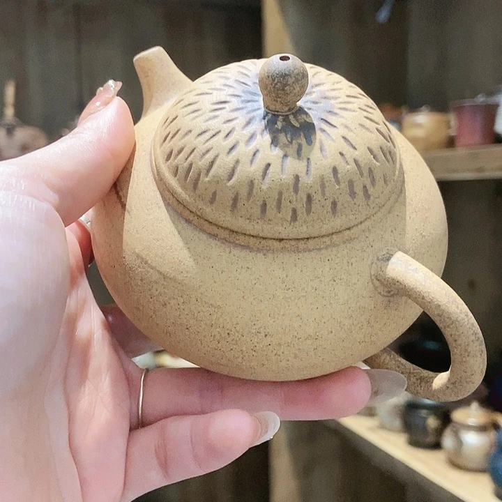 柴烧老岩泥高端茶器