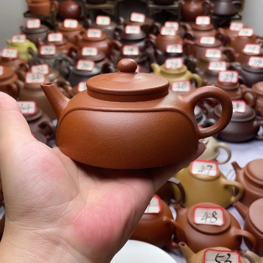 紫砂壶宜兴紫砂半手工