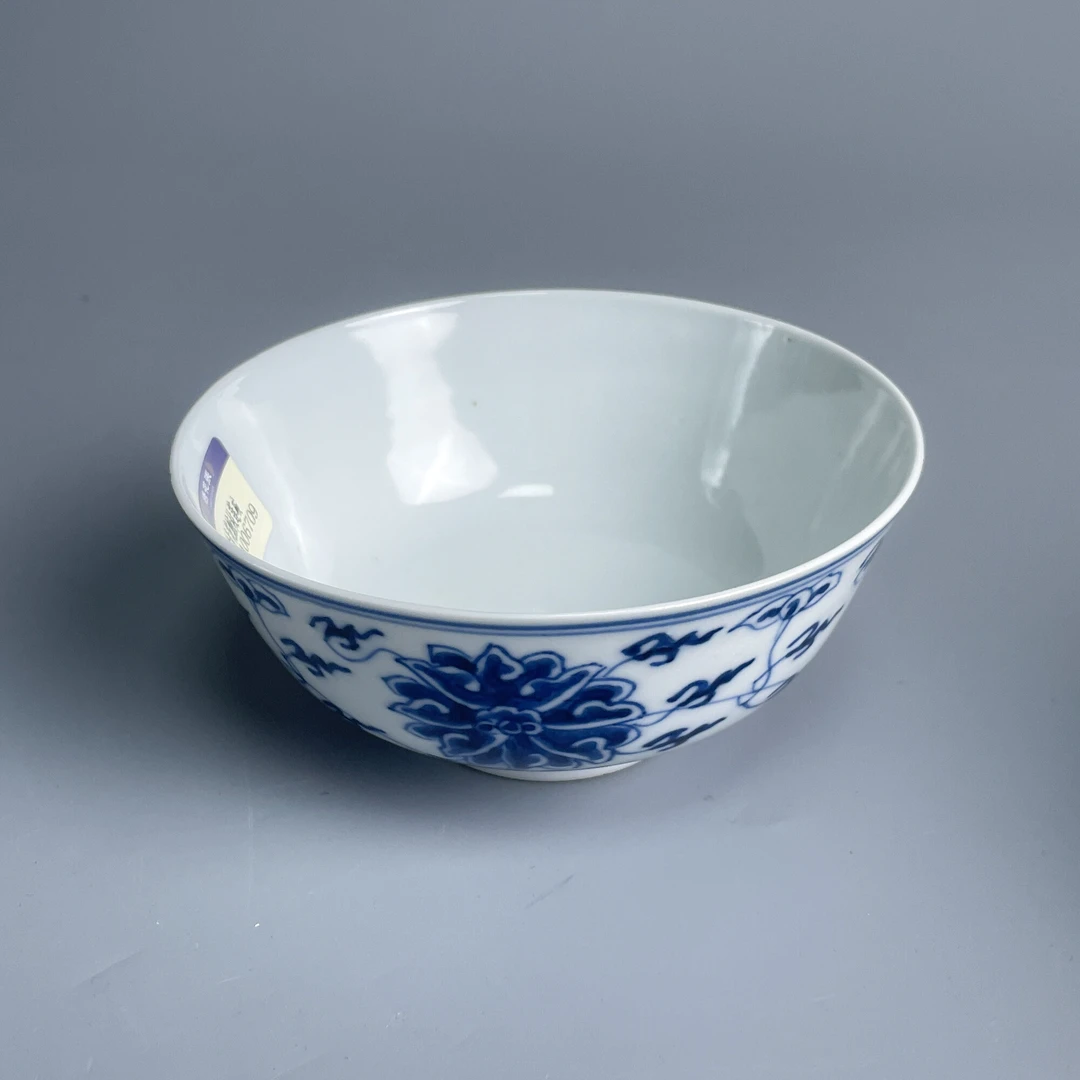 M25DA006709 - 清光绪青花缠枝莲碗