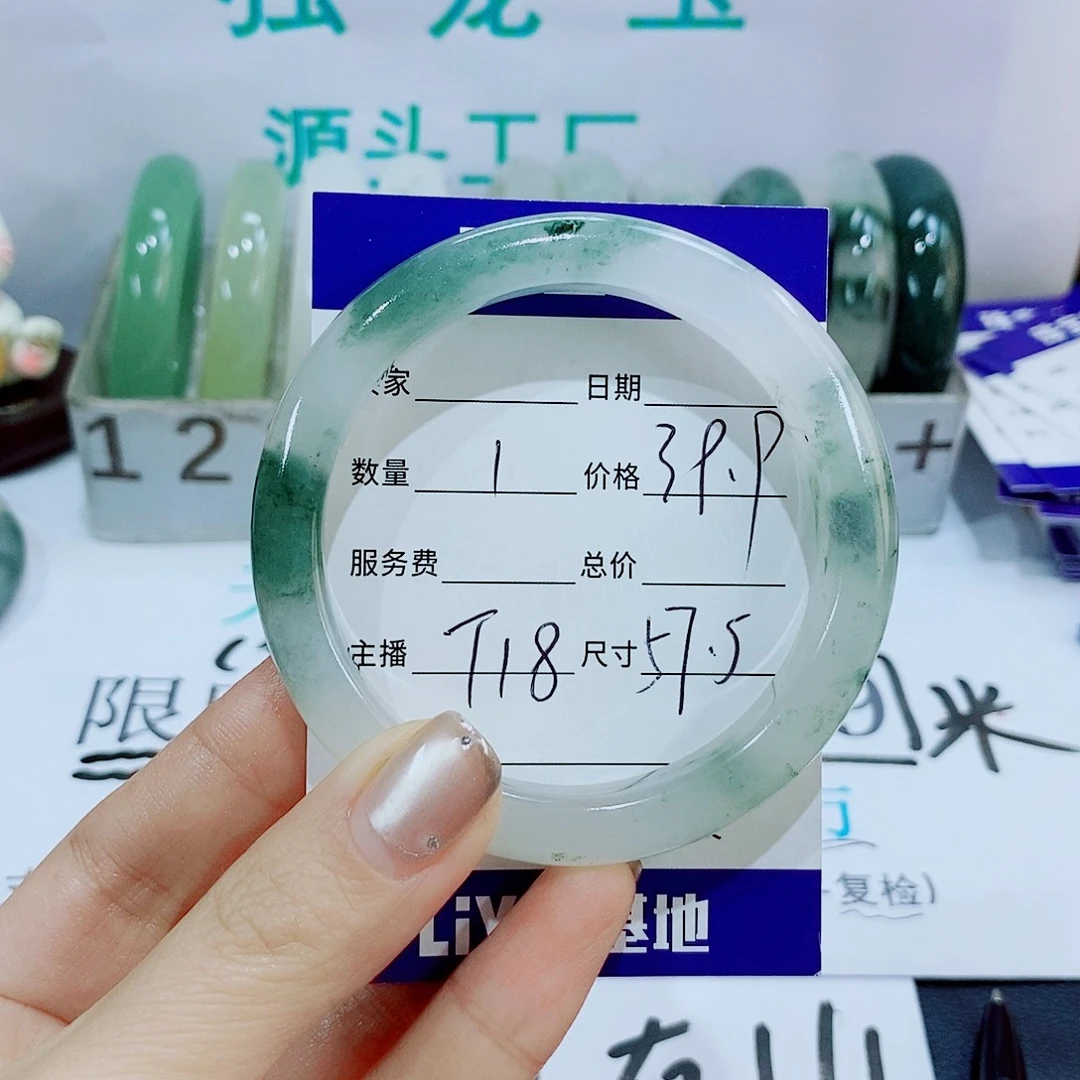 未镶嵌手镯石英质玉T18