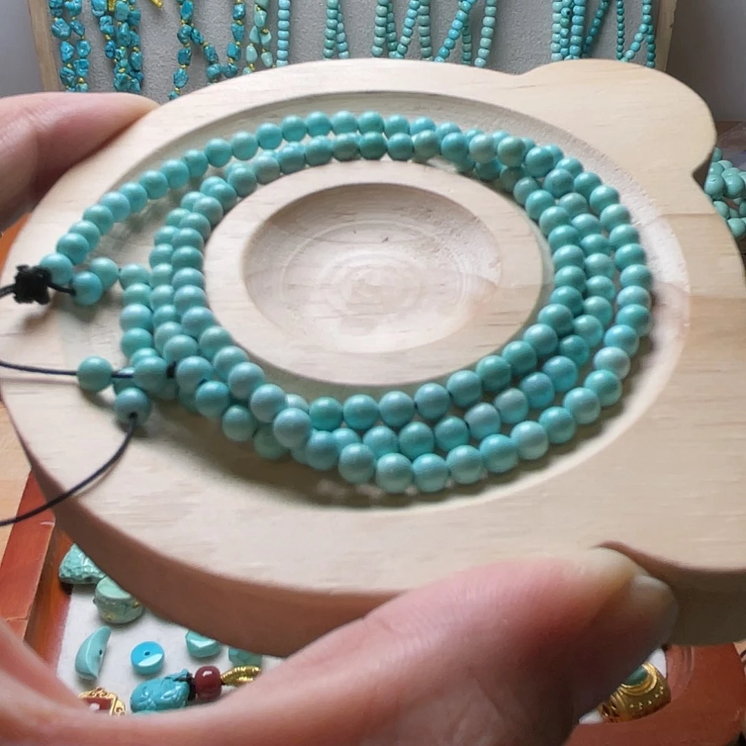 绿松石手串未镶嵌