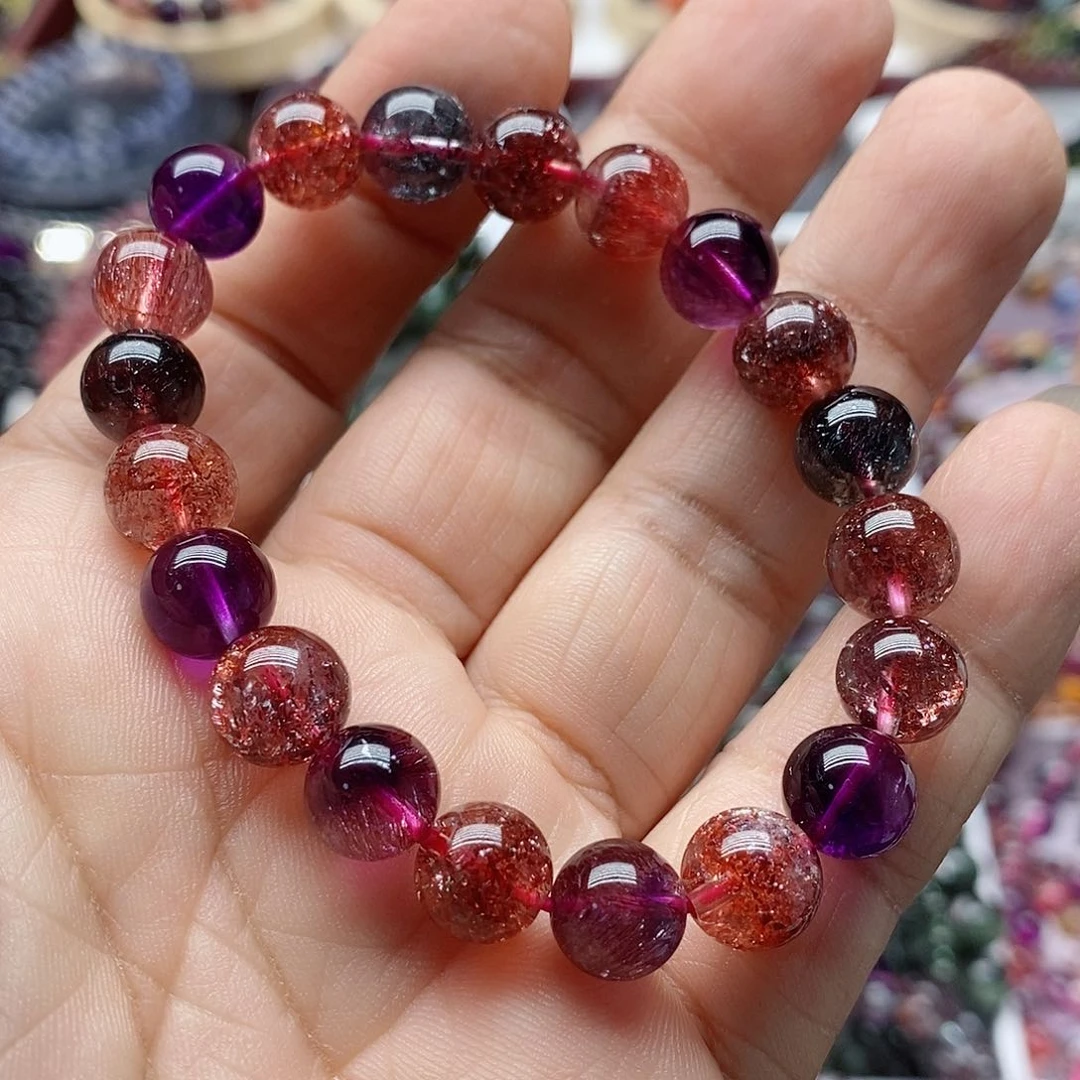 水晶手串未镶嵌何****戏水晶手链