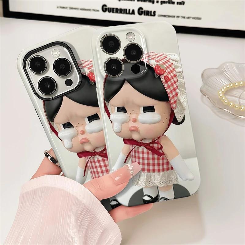 头巾哭娃适用华为MATE70pro手机壳p60菲林二合一NOVA13/12/11套50