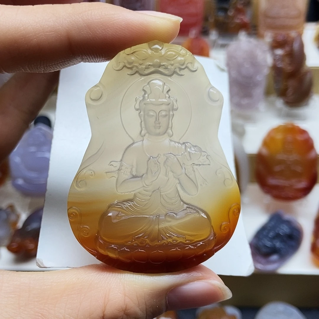 “***”玛瑙/玉髓未镶嵌颈饰