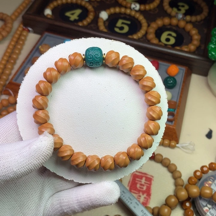 手串猴头核桃转运珠8