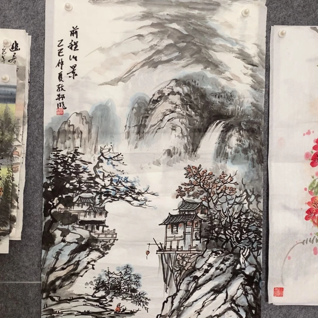 国画纯手写手绘作品66