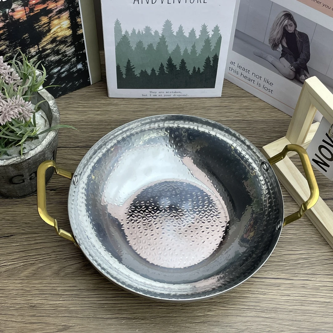 德国品牌锻造不沾双耳小炒锅1个家用厨房必备轻奢现代【汤家限定】