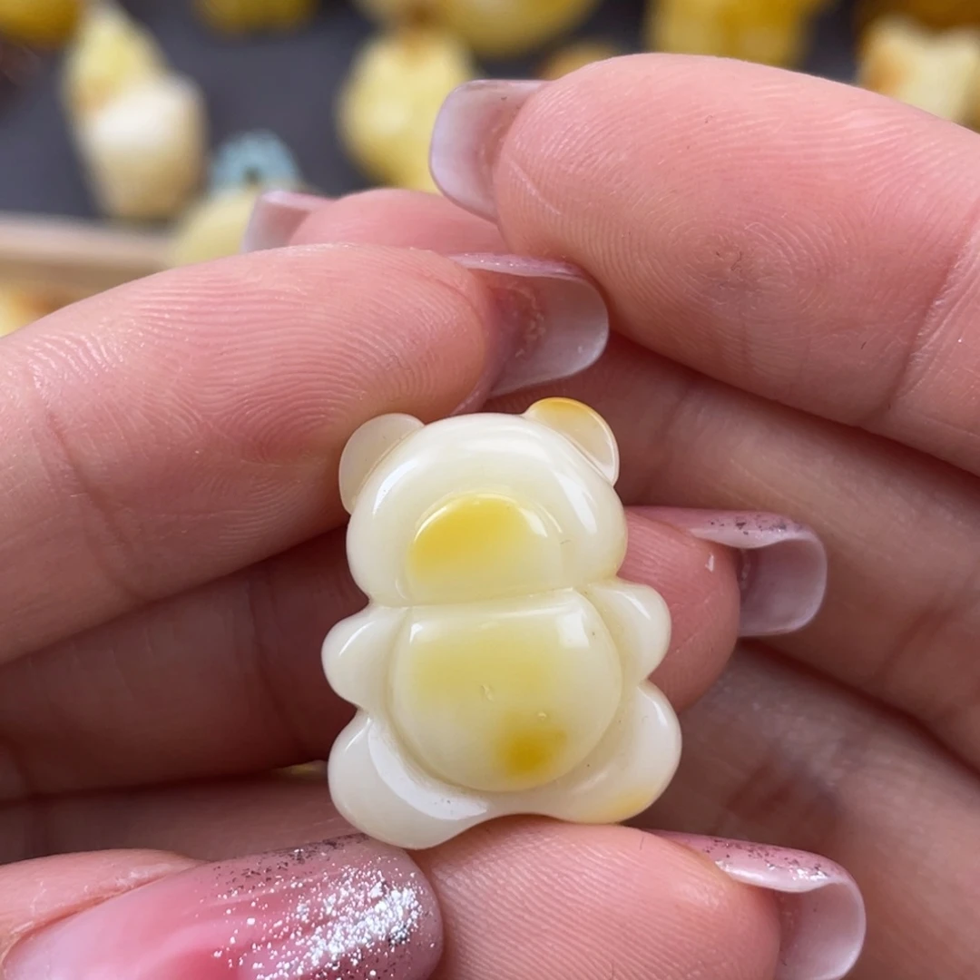 琥珀裸石未镶嵌蜜蜡